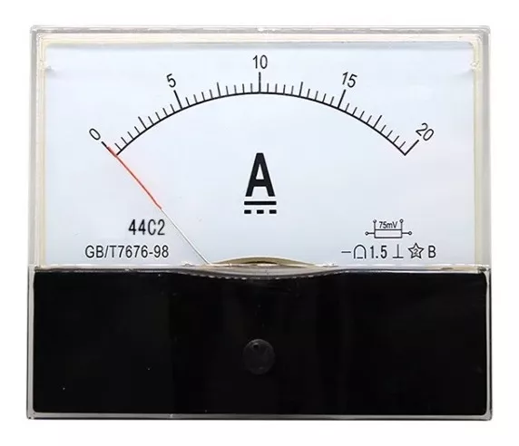 AMPERIMETRO (VOLTIMETRO DE PUNTERO) 44C2