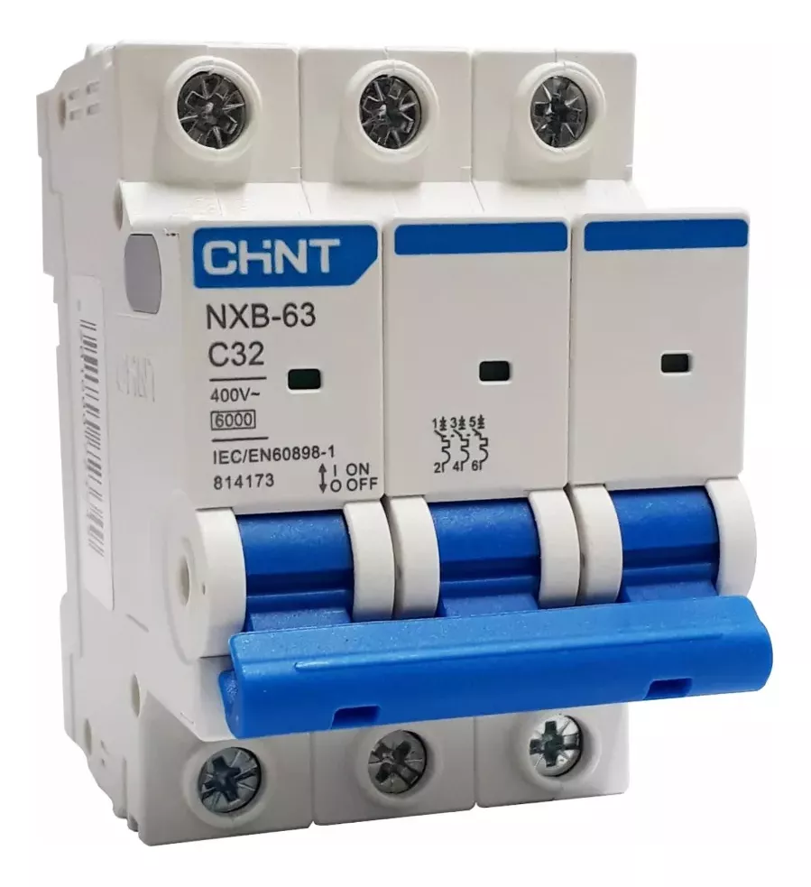 BREAKER CHINT ELECTRIC NXB-63 32A 3P