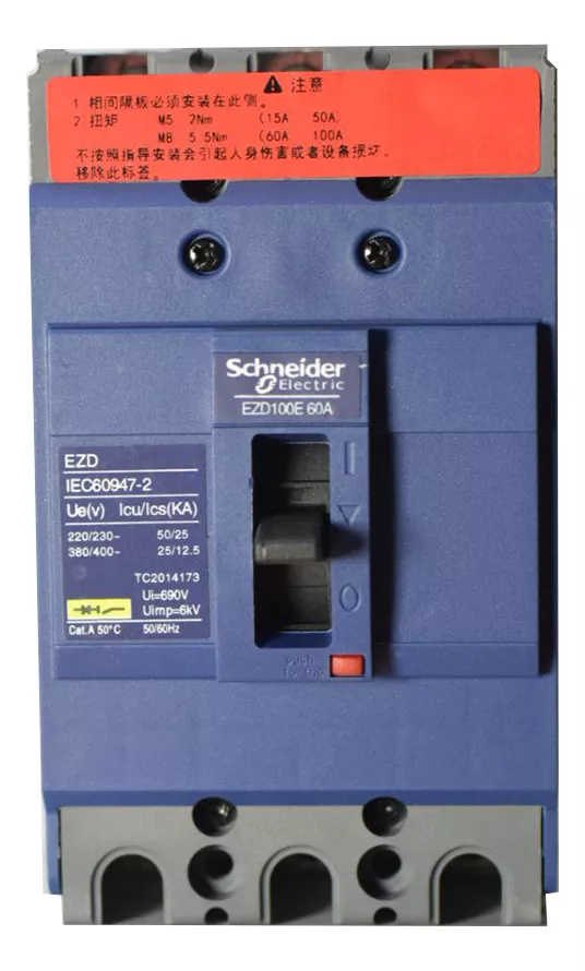 BREAKER SCHNEIDER ELECTRIC EZD100E3060N 