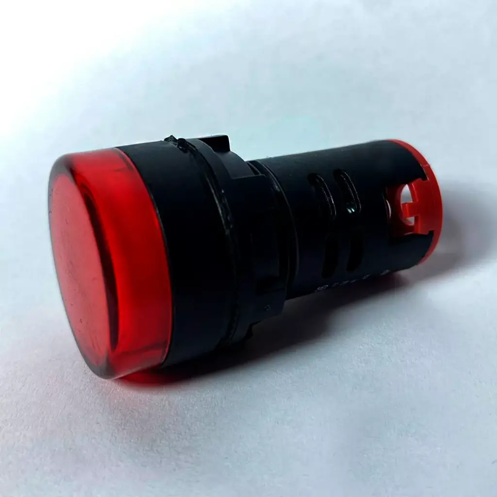LUZ PILOTO LED ROJO AD16-22D/S 220V