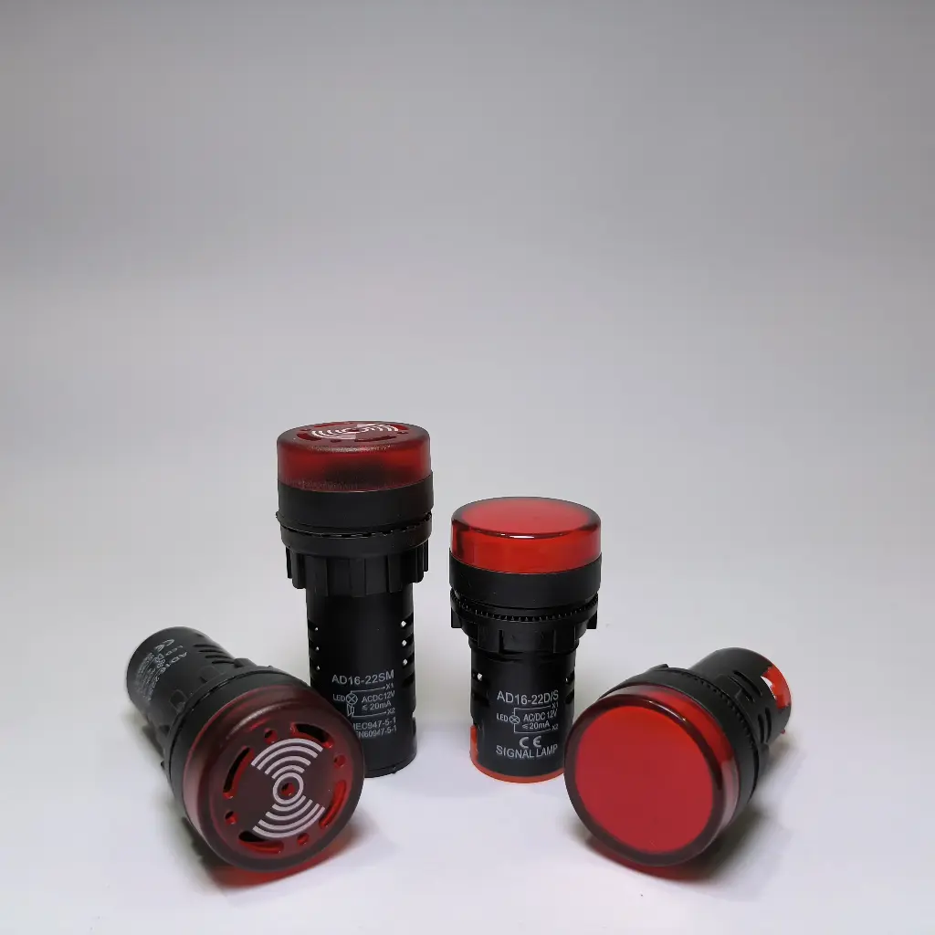 LUZ PILOTO LED ROJO/ALARMA AD16-22SM 24V