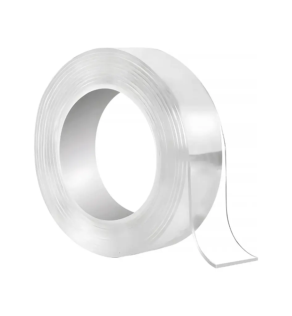 CINTA TRANSPARENTE DOBLE CONTACTO 4"