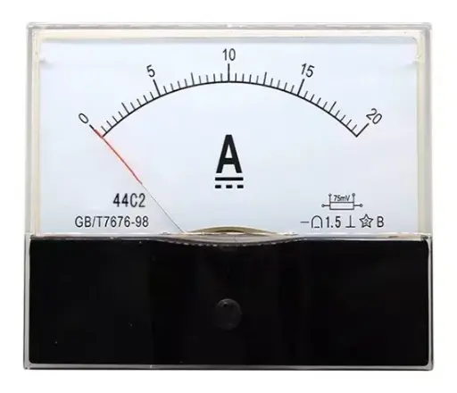 AMPERIMETRO (VOLTIMETRO DE PUNTERO) 44C2