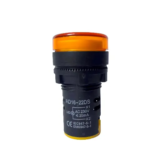 LUZ PILOTO LED AMARILLO AD16-22D/S