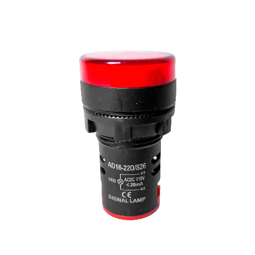 LUZ PILOTO LED ROJO AD16-22D/S 110V