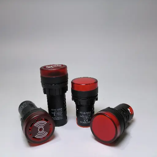 LUZ PILOTO LED ROJO/ALARMA AD16-22SM 220V
