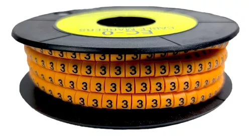 CABLE MARCADOR CARTA N°3 EC1 2.5MM