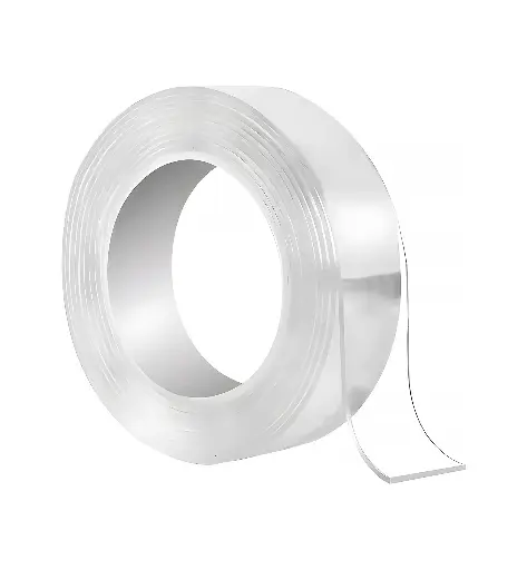 CINTA TRANSPARENTE DOBLE CONTACTO 4"