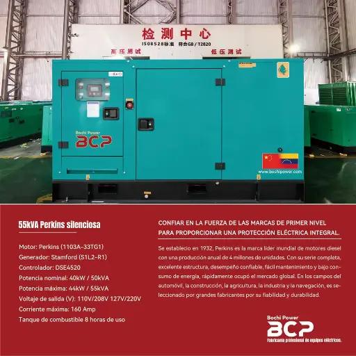 Perkins 55kVA Jeneratör Grubu